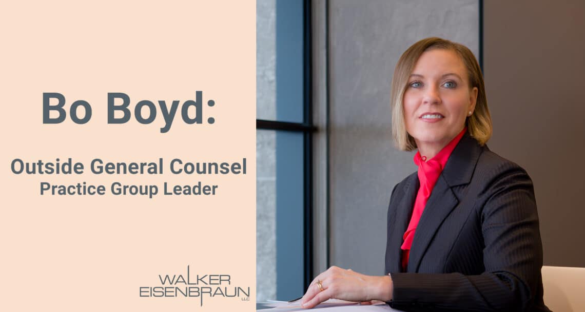 Bo Boyd: Outside General Counsel Practice Group Leader